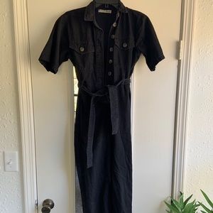 Black coveralls